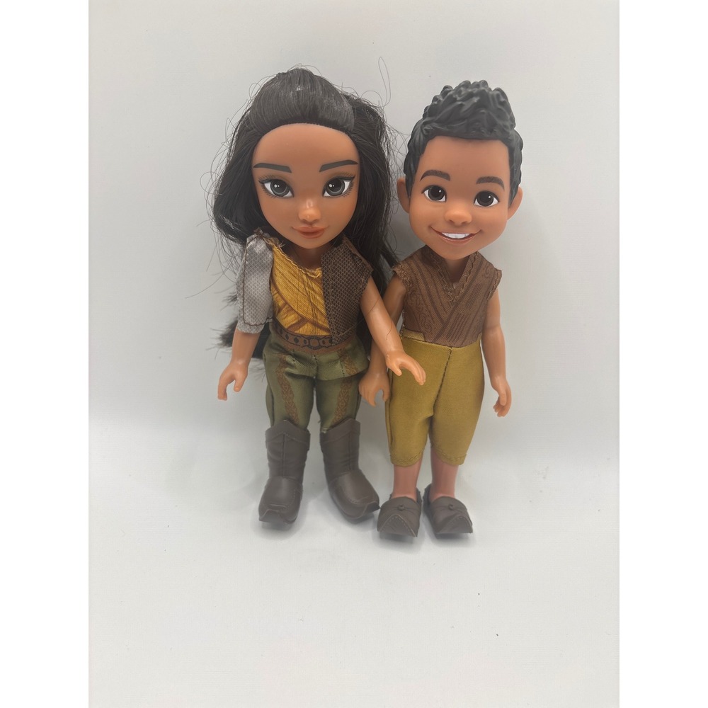 Disney Raya and the Last Dragon Raya and Boun Petite Doll Set 6 Inch Figures